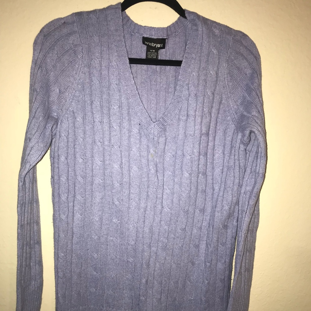 G-1 Long sleeve shaker sweater